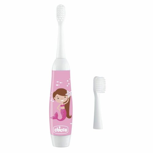 Chicco Fogkefe csereelemes 2 fejjel 3-6 év