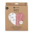 PETITE&MARS Bambusz muszlin 2db-os kifogó Misty Rose Rainbow, 120 x 120 cm