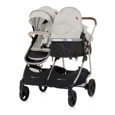 Chipolino Duo Smart iker babakocsi - Biscotta