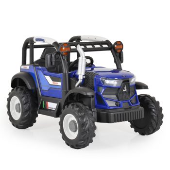 BO HARVEST elektromos traktor, 2 motoros - KÉK