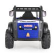 BO HARVEST elektromos traktor, 2 motoros - KÉK