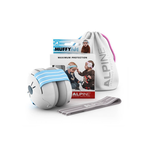 Alpine Muffy Baby fültok csecsemőknek kék