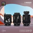 Moni i-MAXX autósülés, I-SIZE 40-150СМ, 360° ISOFIX,NYAKPÁRNA, JÁTÉKKAL - FEKETE