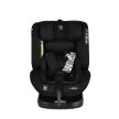 Moni i-MAXX autósülés, I-SIZE 40-150СМ, 360° ISOFIX,NYAKPÁRNA, JÁTÉKKAL - FEKETE