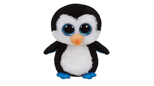 TY BOOS plüssfigura WADDLES - pingvin- 15cm