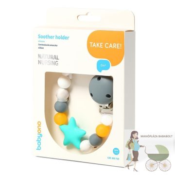 BabyOno cumitartó szilikon gyöngysor 719/02