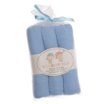 Gamberritos textilpelenka 80x80cm 3db kék