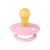 BIBS játszócumi – Colour natúr kaucsuk  babarózsaszín 1 db