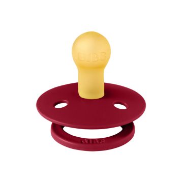 BIBS játszócumi - Colour natúr kaucsuk rubint 1 db