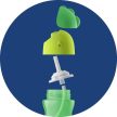 Philips AVENT SCF798/01 Itatópohár rugalmas szívószállal 300ml