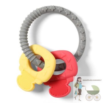 BabyOno rágóka szilikon Ortho kulcsok 486
