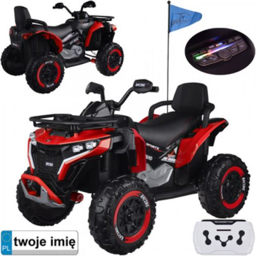 XXL Elektromos quad ATV Racing Off Road - piros