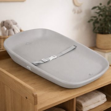 Nuvia pelenkázó lap Softy - szürke