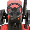 Moni Bo rancher elektromos traktor utánfutóval - piros
