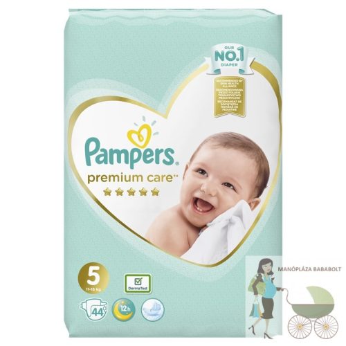 Pampers Premium Care pelenka 5,  11-16 kg 44 db