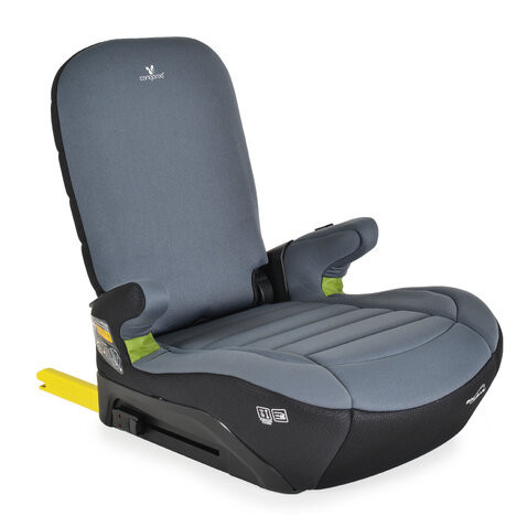 Cangaroo GALAXY ülésmagasító háttámlával 125-150cm, ISOFIX SZÜRKE