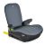 Cangaroo GALAXY ülésmagasító háttámlával 125-150cm, ISOFIX SZÜRKE