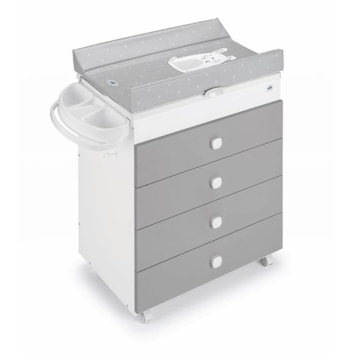 CAM fürdetőszekrény Asia bianca-grigio C918006-C265