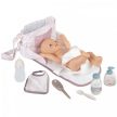Baby Nurse: Pelenkázó táska kiegészítőkkel, 8 részes - pasztell