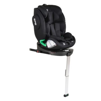   MONI LEGEND autósülés 40-150cm, támasztólábbal - fekete