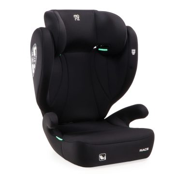   Moni Race autósülés 100-150 cm, ülésmagasítóvá alakítható- fekete