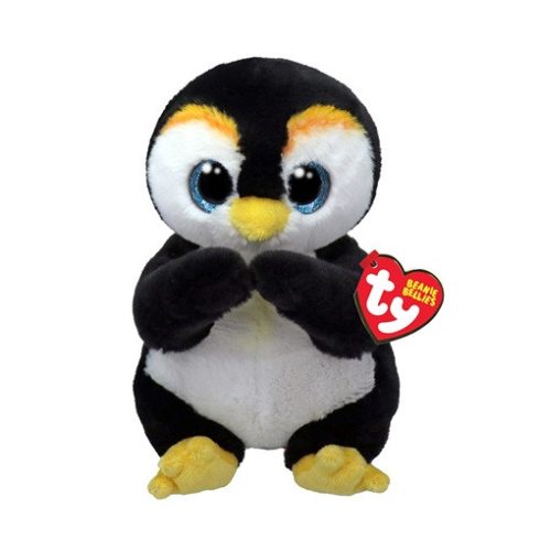 Ty Beanie Bellies plüss figura NEVE, 15 cm - pingvin