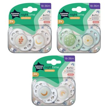 Tommee Tippee játszócumi CTN Éjszakai 2 db 18-36hó