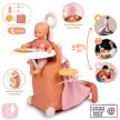 Smoby Baby Nurse: 3 az1-ben babacenter húzós bőröndben - narancs