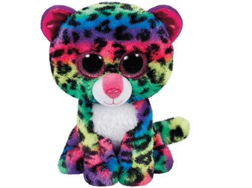 TY BEANIE BOOS plüssfigura DOTTY- 15cm, leopárd