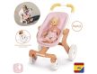 Smoby Baby Nurse: Babakocsi bolygó kerekekkel
