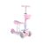 BYOX BUBBLEGUM roller 2in1- rózsaszín