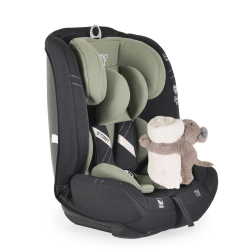 MONI START autósülés 76-150cm I-SIZE, ajándék takaróval - zöld