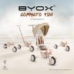 BYOX COMPACTO 3IN1 tricikli, átalakítható BÉZS