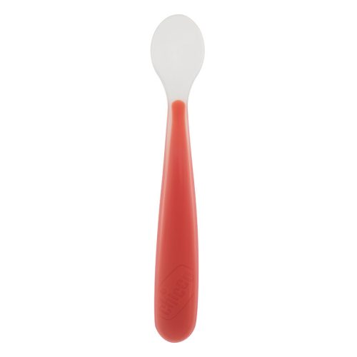 Chicco Red Up puha szilikon kanál- 2 szín