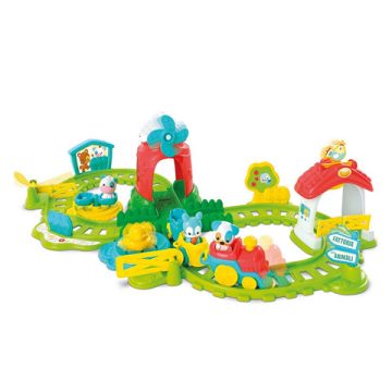 Clementoni Baby Farm Interaktív kisvonat játékszett