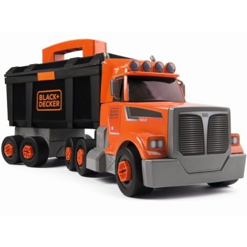 Black and Decker: összeépíthető kamion szerszámkészlettel