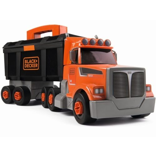 Black and Decker: összeépíthető kamion szerszámkészlettel