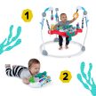 BABY EINSTEIN Ugráló/aktívcentrum 2in1 Ocean Explorers Airplane Adventure™ 6hó+ 12 kg-ig