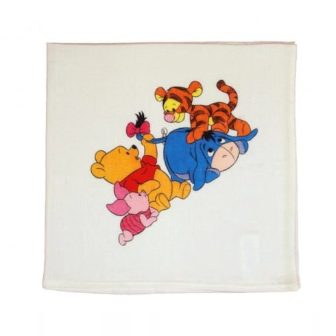 Disney Baby Textilpelenka Micimackó és barátai mintás 70 * 70 cm