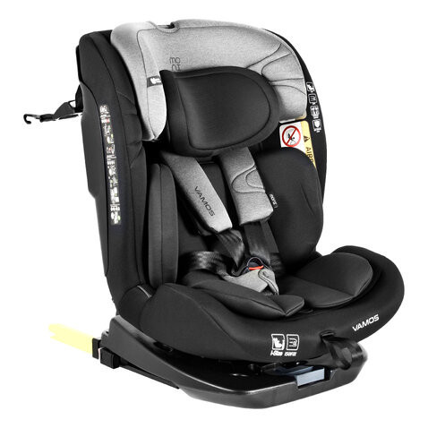 Moni VAMOS 40-150СМ, 360° ISOFIX - STONE GRAY