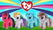 TY BEANIE BOO plüssfigura CINNAMON -póni- 15cm
