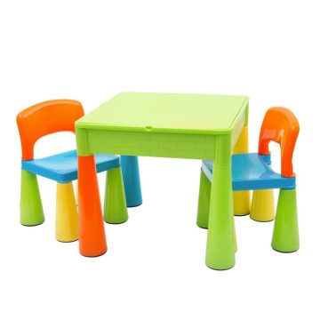   NEW BABY - multifunkciós asztalka két székkel - multicolor
