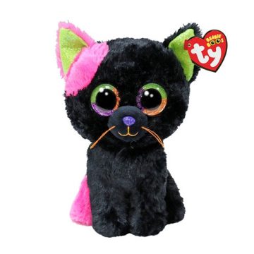 TY BEANIE BOOS plüssfigura LICORICE, 15 cm - Macska