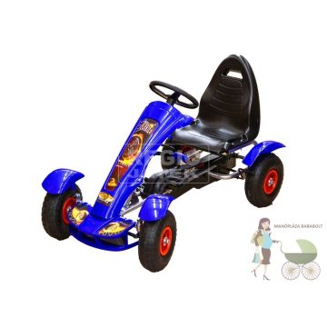 Gokart max 50 kg kék,piros