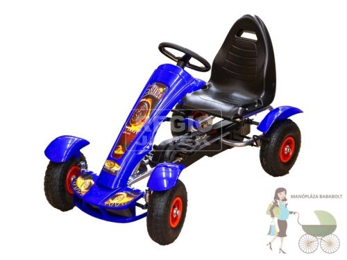 Gokart max 50 kg kék,piros