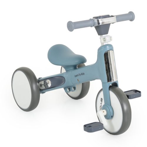 BYOX LEARN-to-Ride mini futóbicikli, 3 kerekű, összecsukható - kék