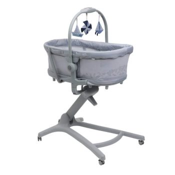   Chicco Baby Hug PRO 5in1 kiságy-etetőszék-szék- Earl Grey