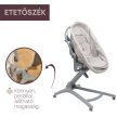 Chicco Baby Hug PRO 5in1 kiságy-etetőszék-szék- Earl Grey