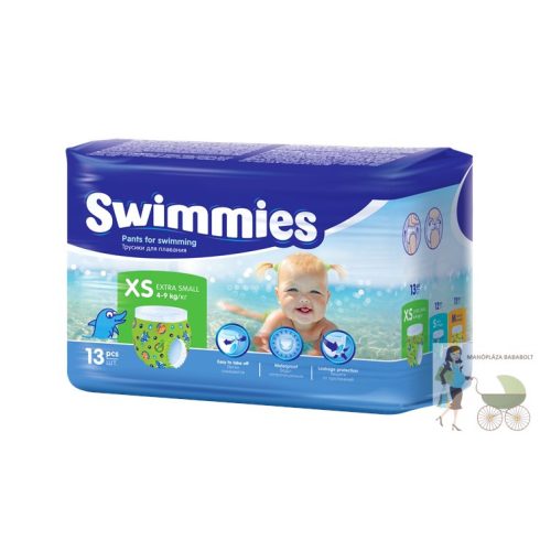 SWIMMIES EXTRA SMALL 4-9 kg+ úszópelenka