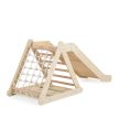 Moni Toys Pickler's 2in1 fa montessori mászóka,csúszda